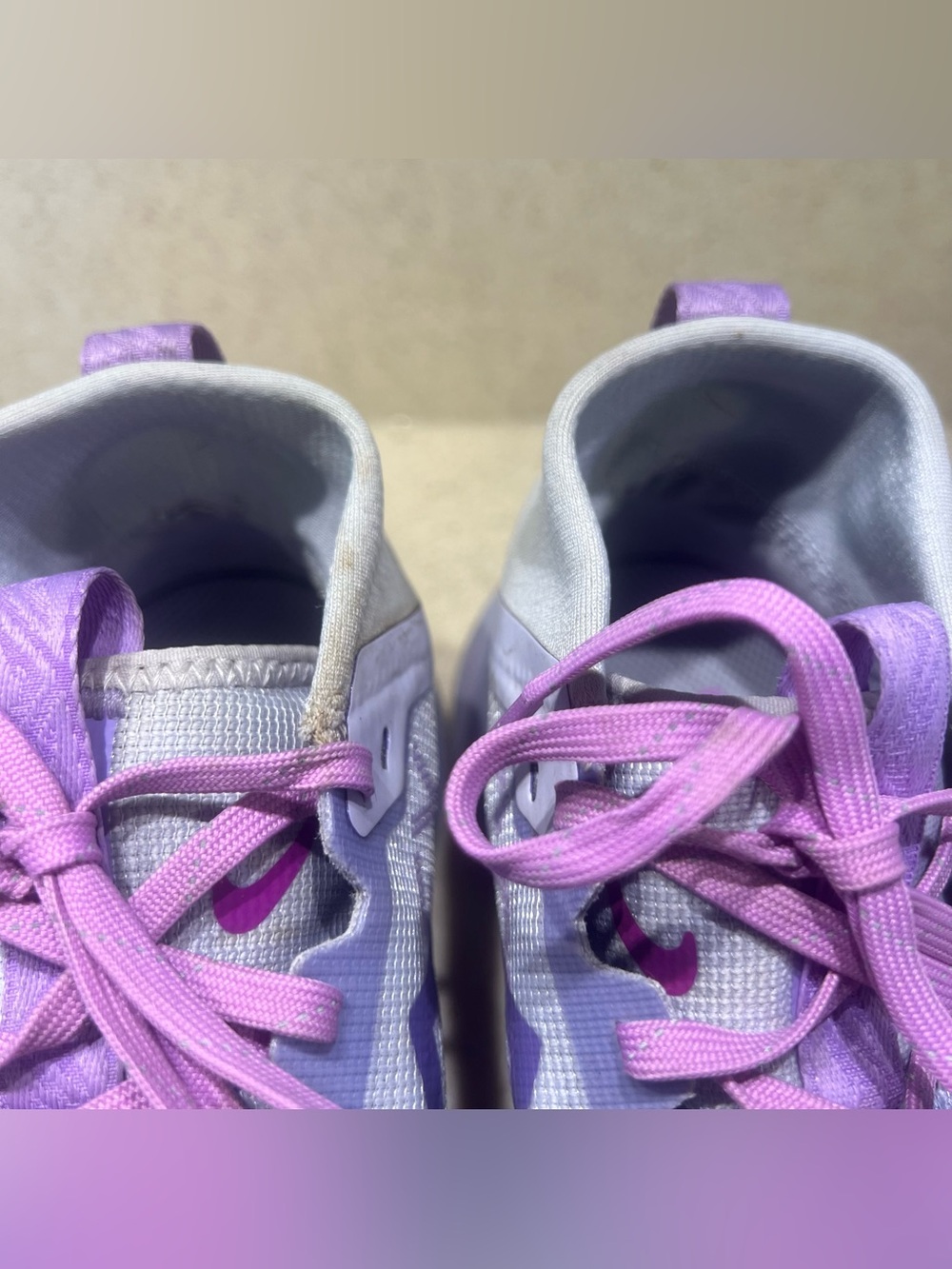 Nike React Pegasus Trail 4 GTX Gore-Tex Sneakers Shoes Oxygen Purple Size 8 - Picture 9 of 11